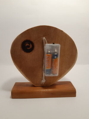 Lampe coeur Volutes