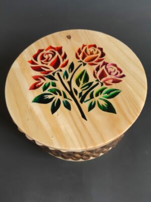 Boites 3 Roses