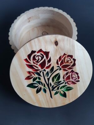 Boites 3 Roses