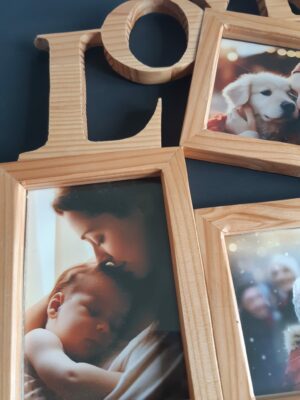 Cadre Love Coeur 3 photos