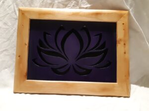 Cadre lumineux Lotus
