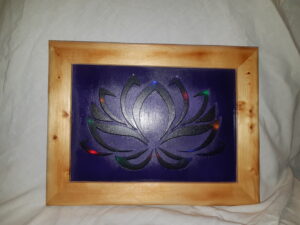 Cadre lumineux Lotus