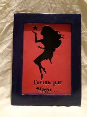 Cadre lumineux Comme par magie