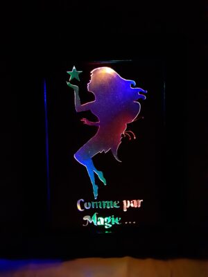 Cadre lumineux Comme par magie