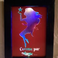 Cadre lumineux Comme par magie