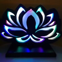 Lampe ambiance lotus