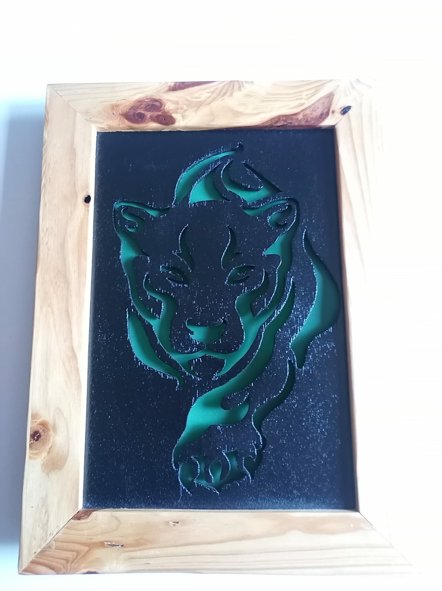 Cadre lumineux panthère – Image 2