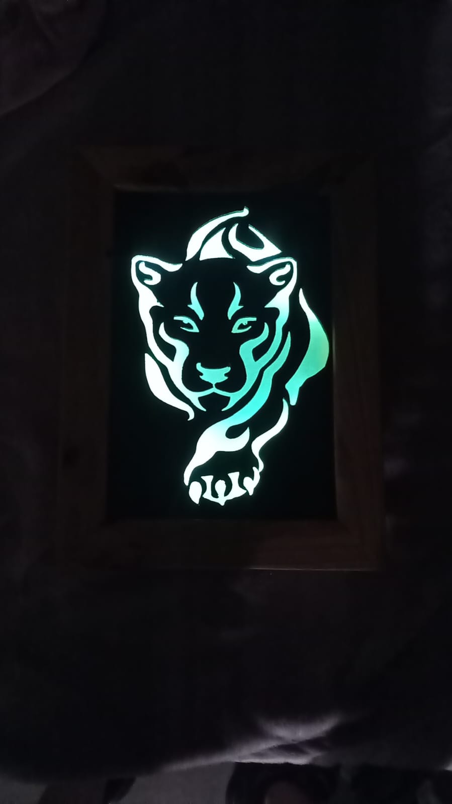 Cadre lumineux panthère – Image 4