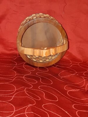 Panier rond avec anse
