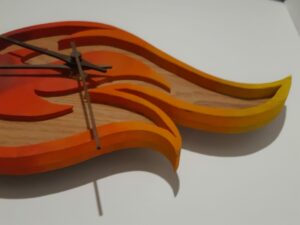 Pendule flamme
