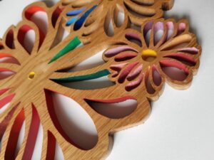 Pendule multifleurs