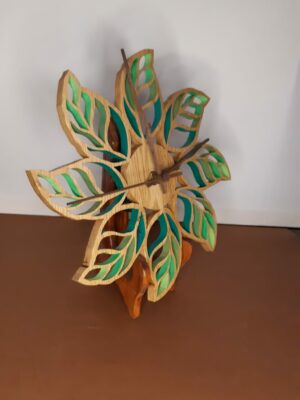 Pendule feuille