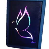 Cadre lumineux Papillon