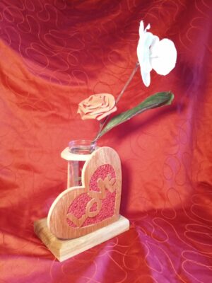 Soliflore cœur Love
