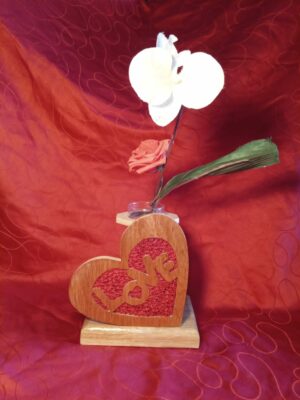 Soliflore cœur Love