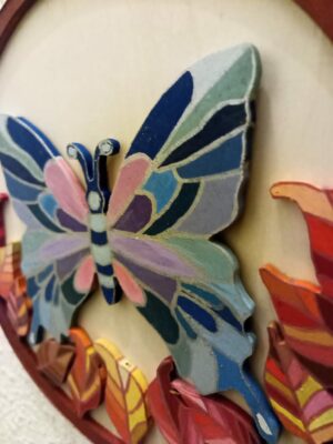 Cadre papillon
